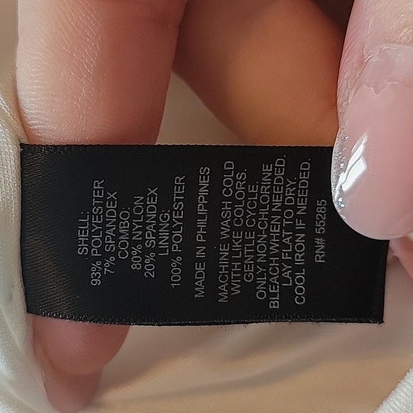 Express Contrast Mesh Inset Sheath Dress Size 8 - Picture 4 of 6